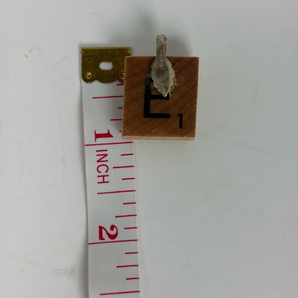 Scrabble Tile Owl Pendant | Handmade Style Jewelry Charm - Picture 2 of 2